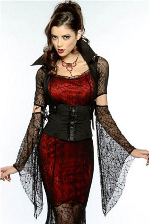 Enchanting Vampire Costume Dress