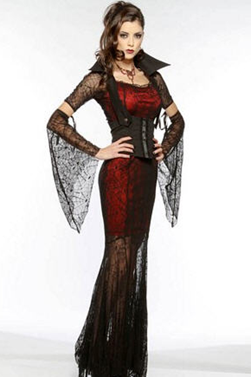 Enchanting Vampire Costume Dress